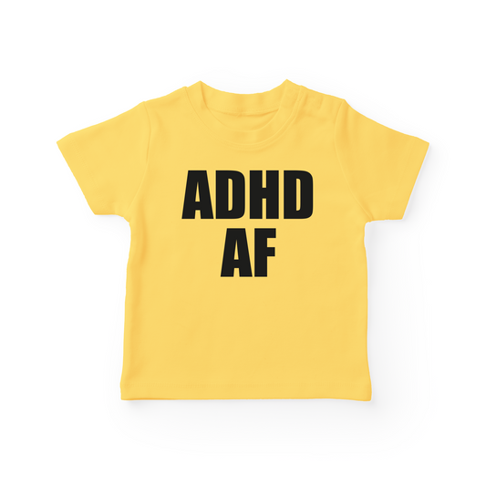 ADHD As Fuck Baby Tee