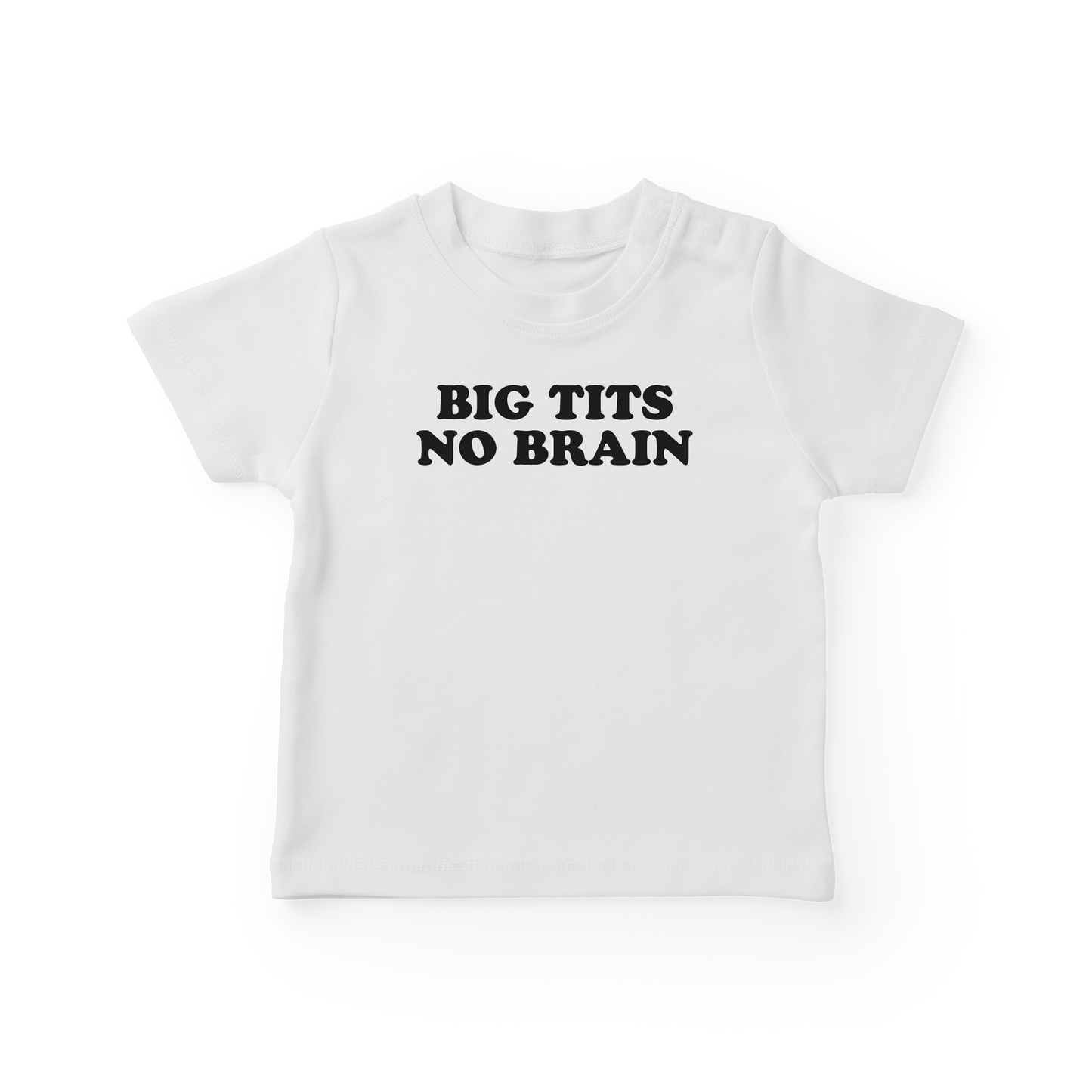 Big Tits No Brain Baby Tee