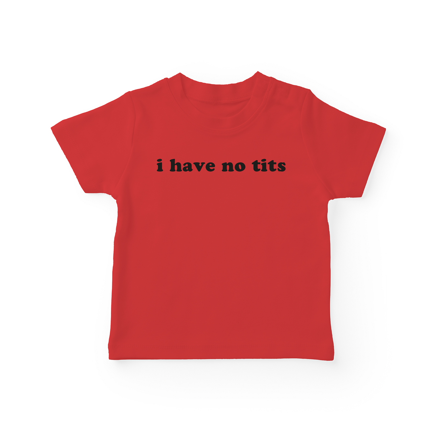 I Have No Tits Baby Tee