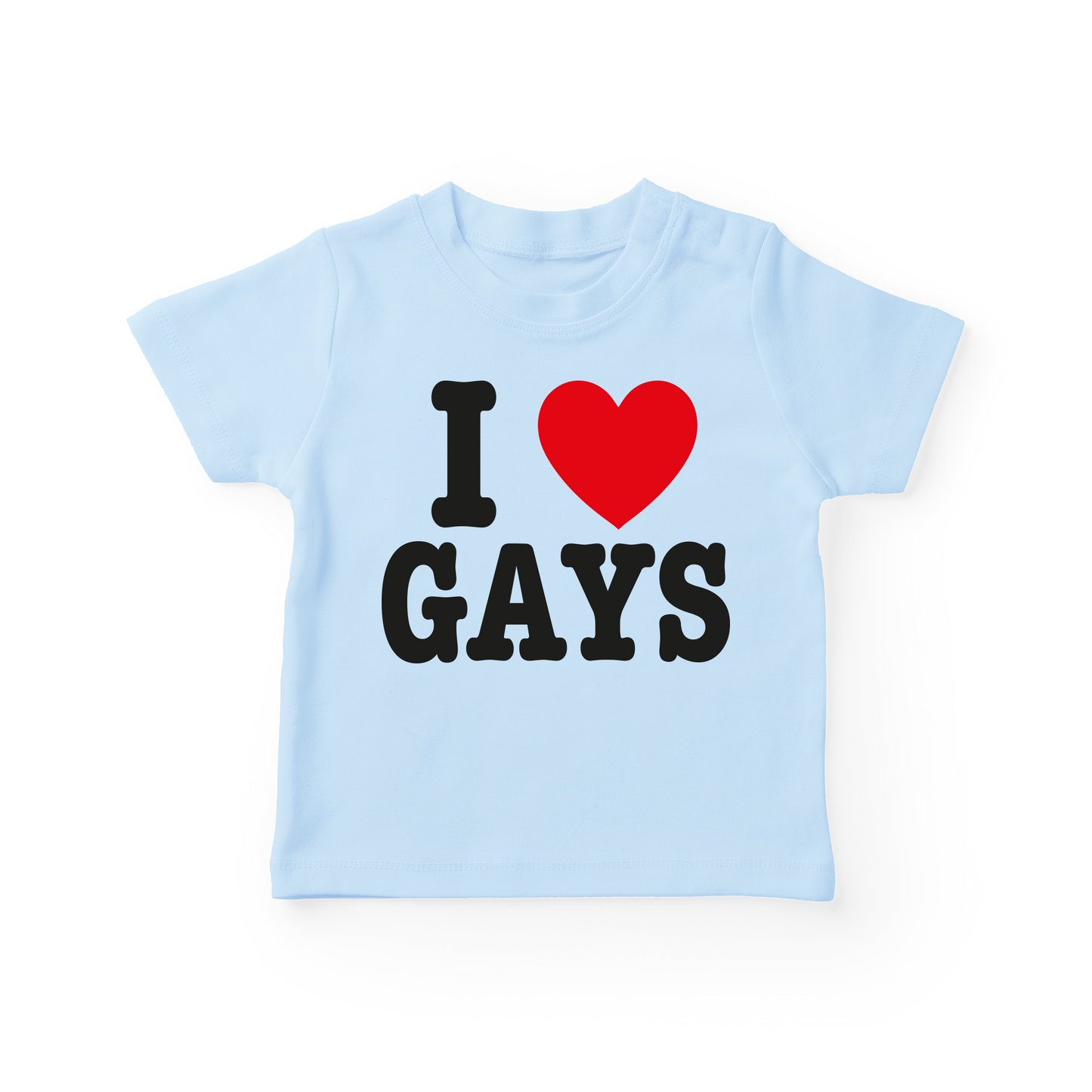 I Love Gays Baby Tee