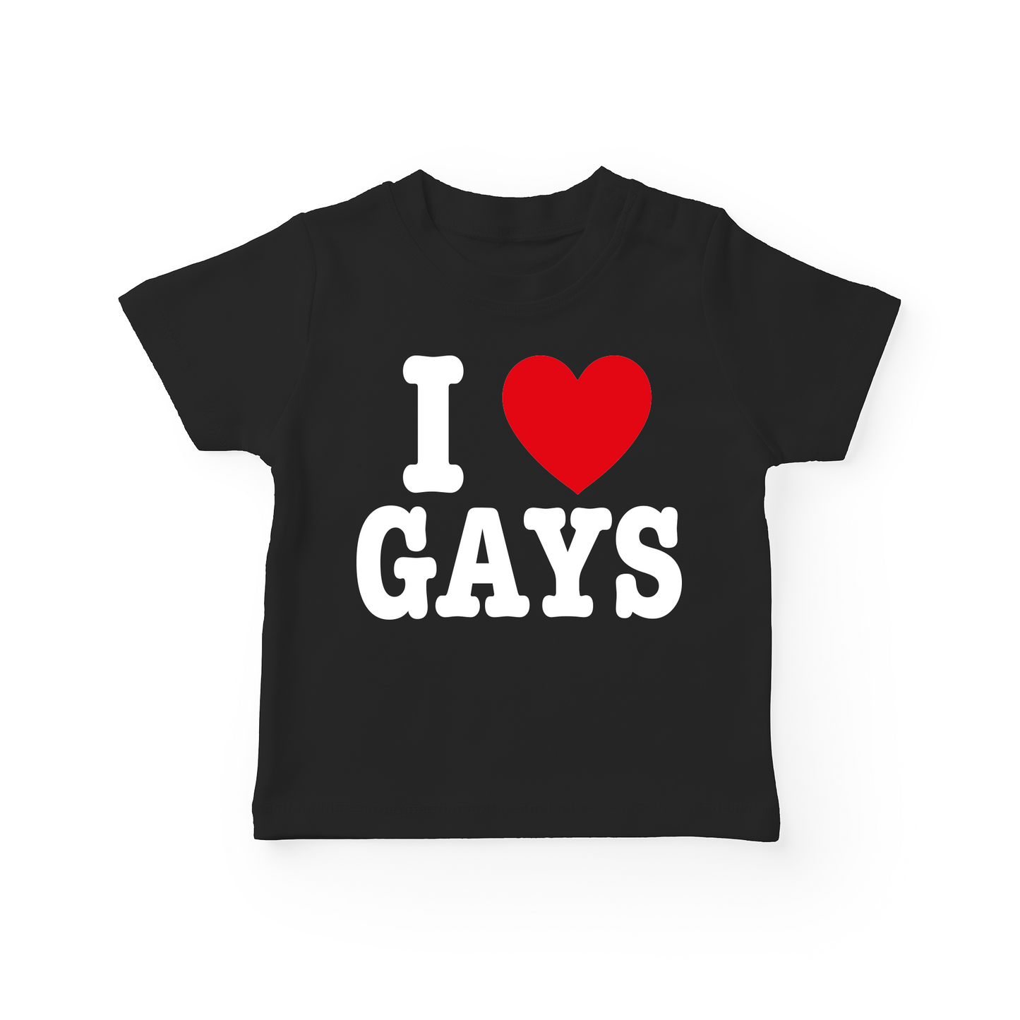 I Love Gays Baby Tee