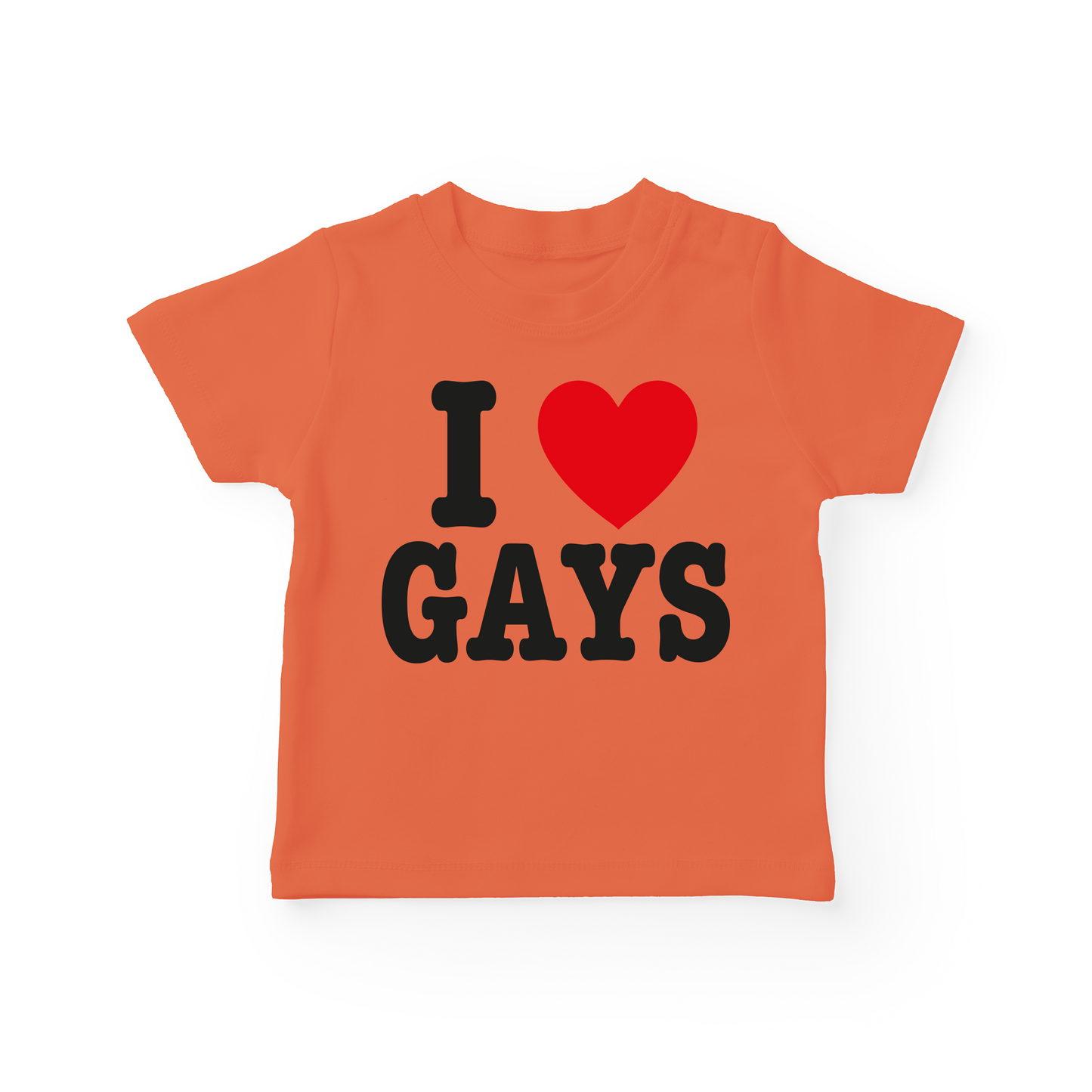 I Love Gays Baby Tee