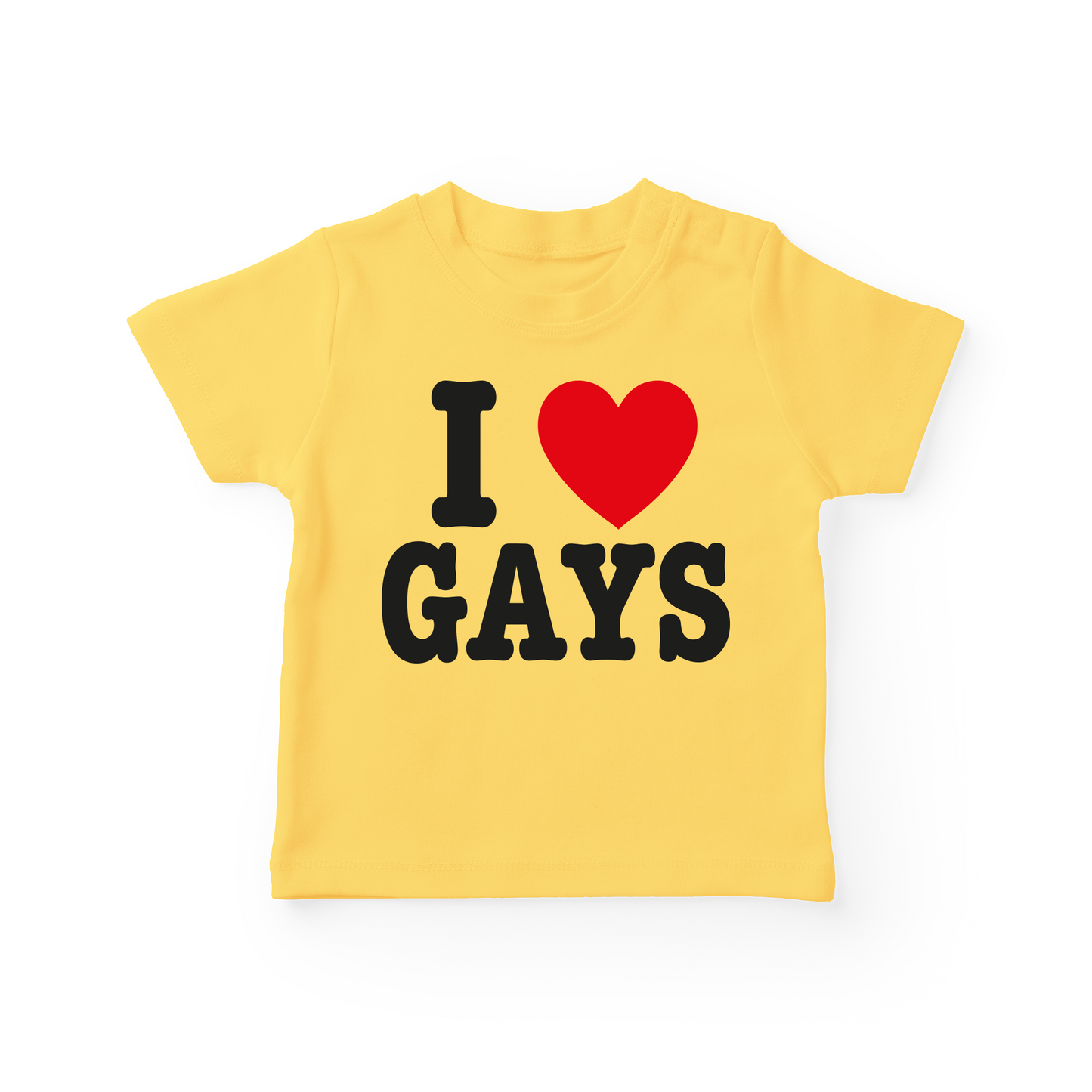 I Love Gays Baby Tee