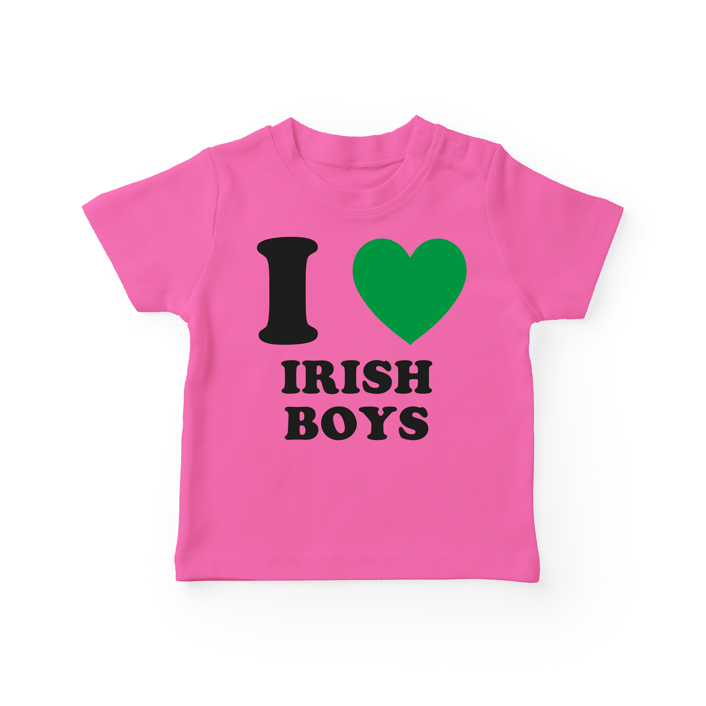 I Love Irish Boys Baby Tee