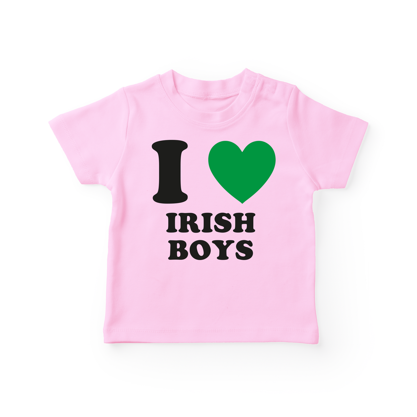 I Love Irish Boys Baby Tee
