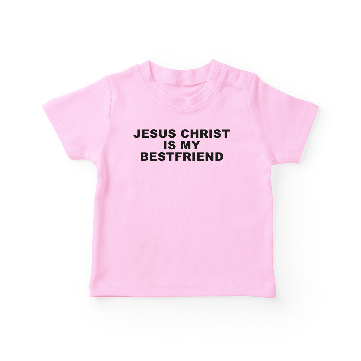 Jesus Christ Is My Best Friend Baby Tee