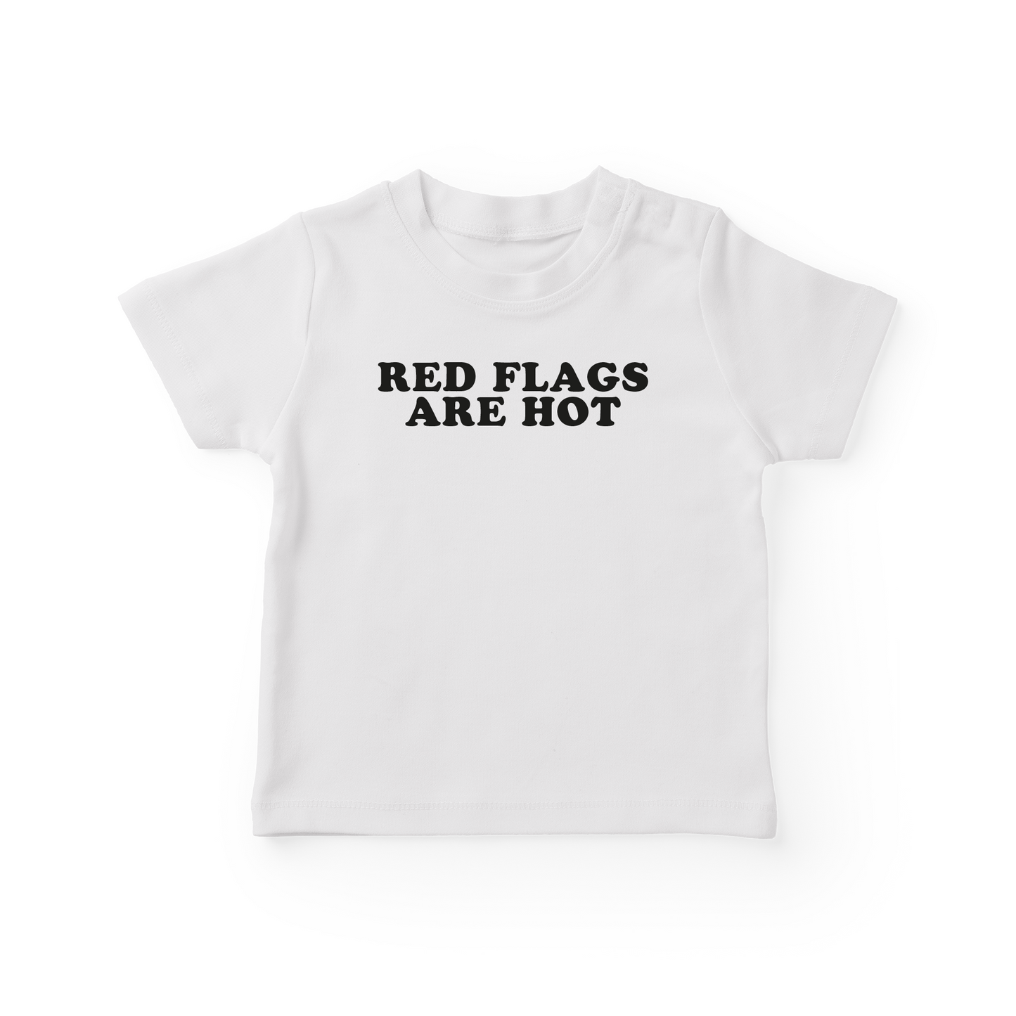 Red Flags Are Hot Baby Tee