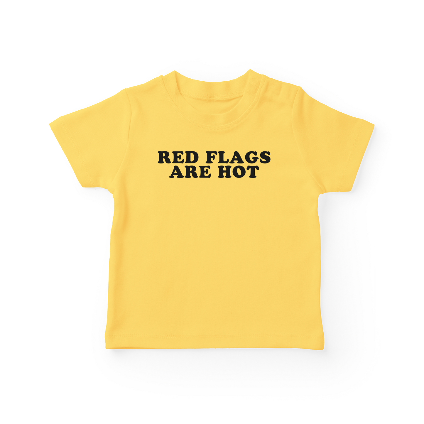 Red Flags Are Hot Baby Tee