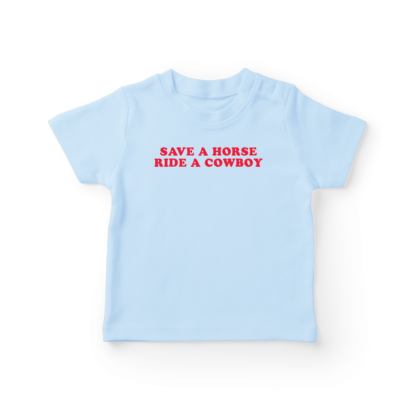 Save A Horse Ride A Cowboy Baby Tee