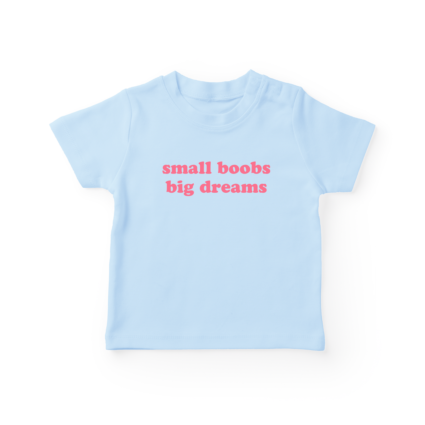 Small Boobs Big Dreams Baby Tee