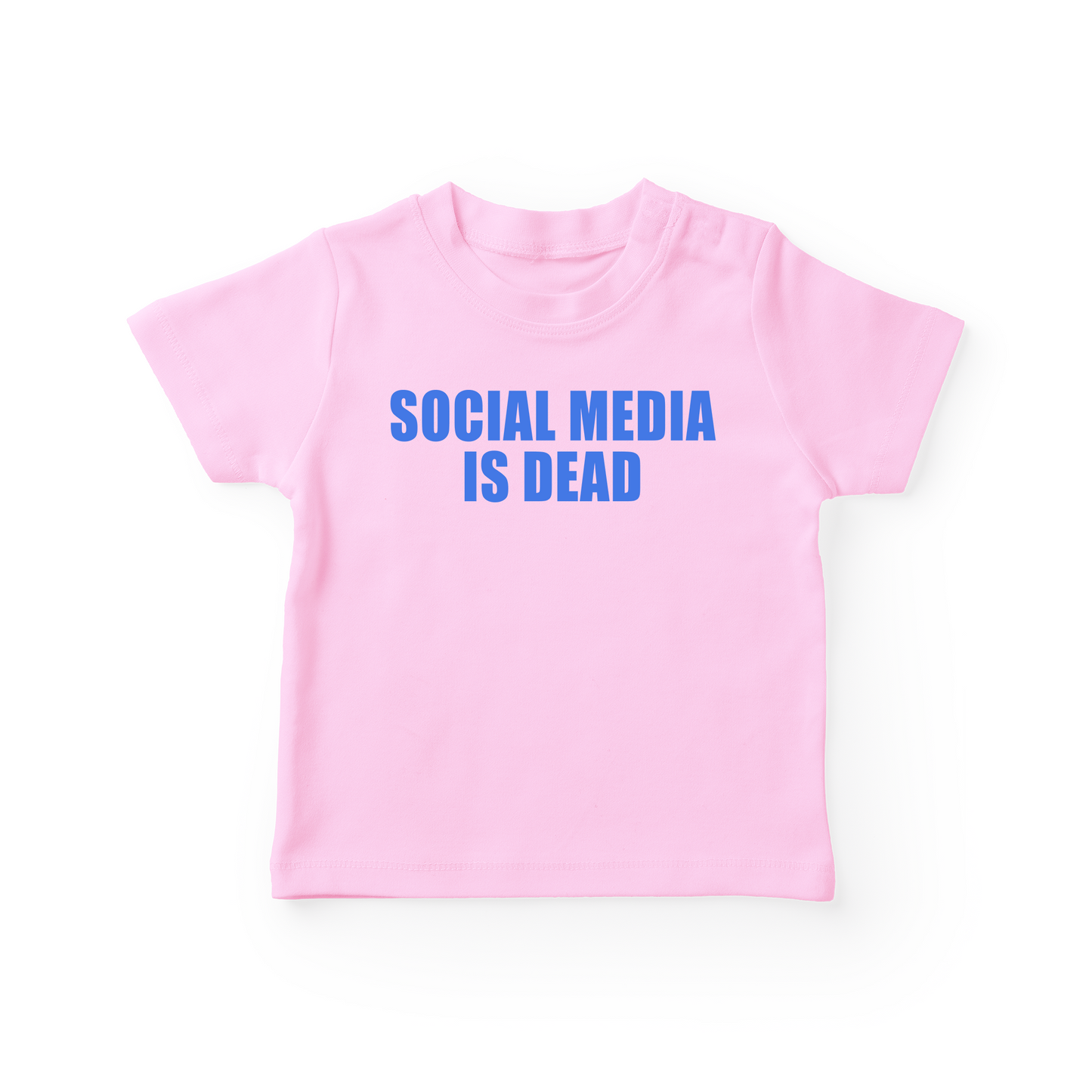 Social Media Is Dead Baby Tee