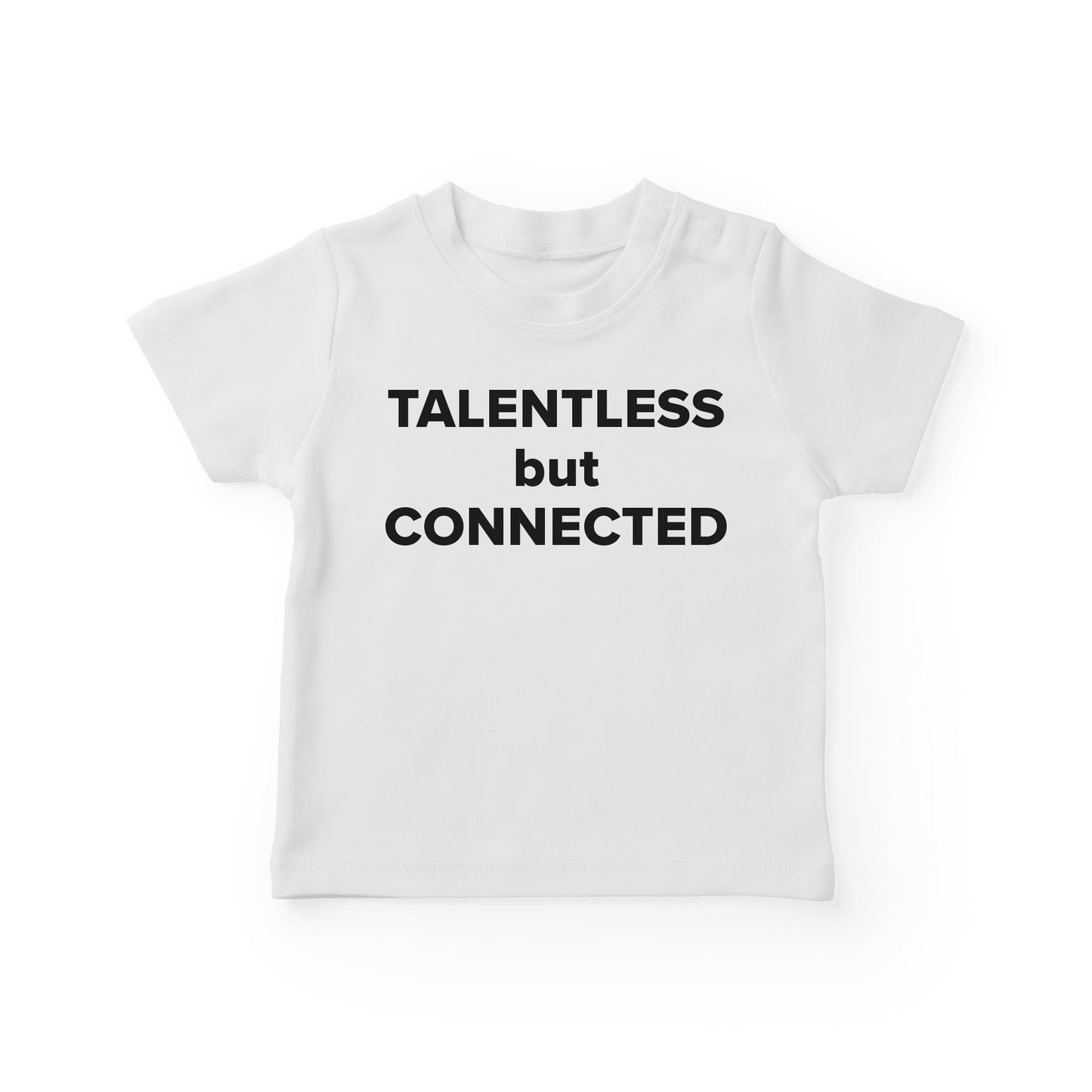 Talentless But Connected Baby Tee