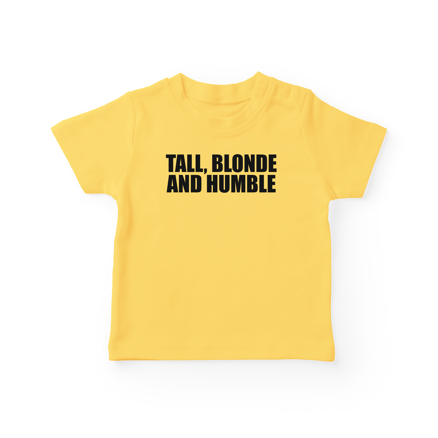 Tall, Blonde And Humble Baby Tee