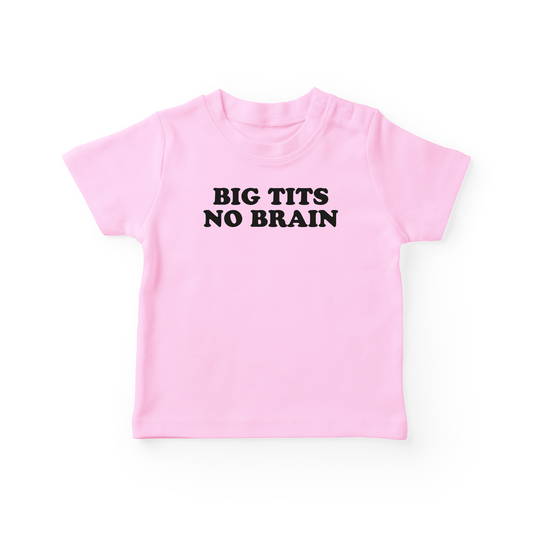 Big Tits No Brain Baby Tee
