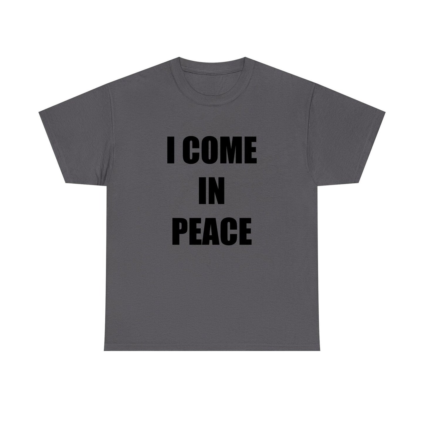 I Come In Peace UFO Cum Standard T Shirt