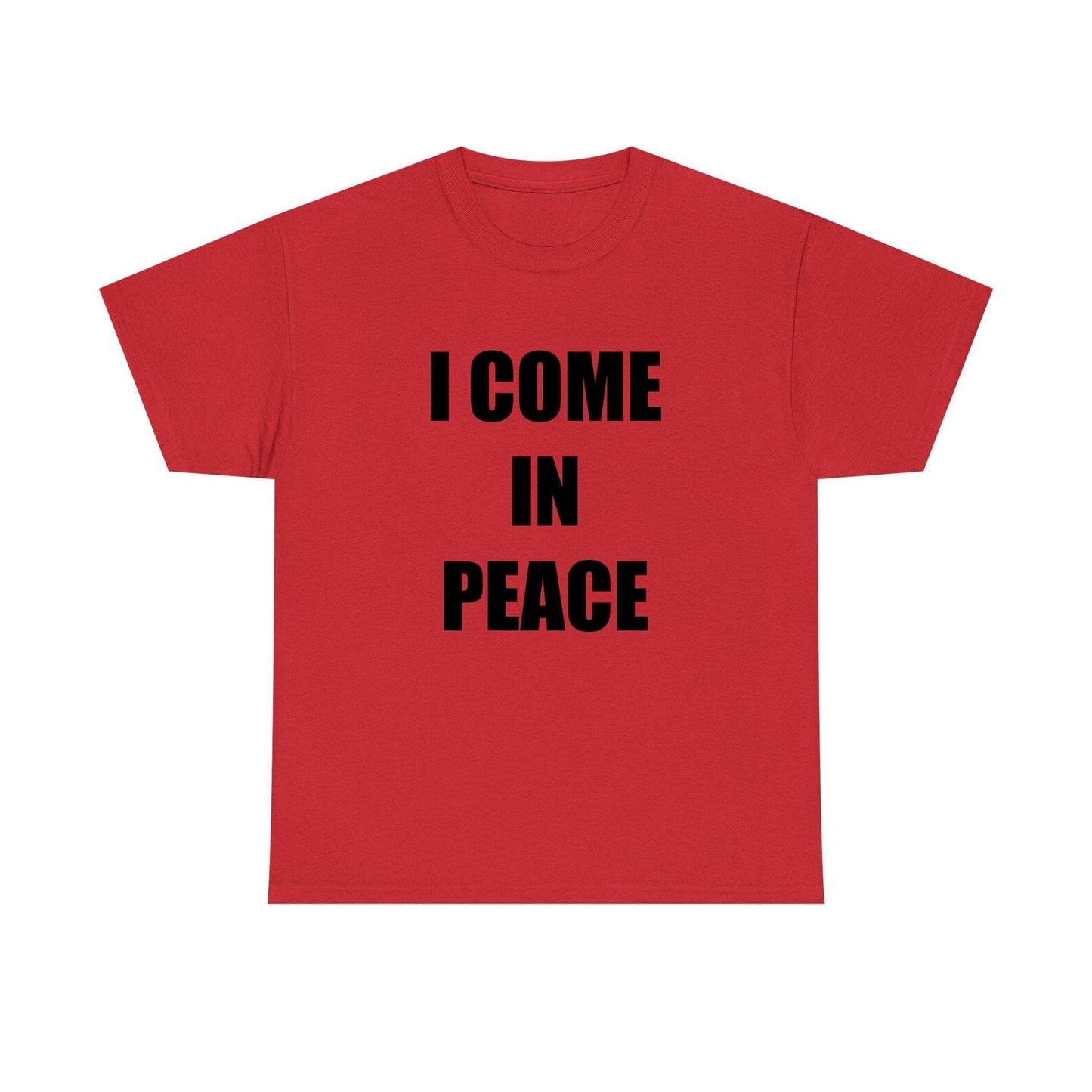 I Come In Peace UFO Cum Standard T Shirt