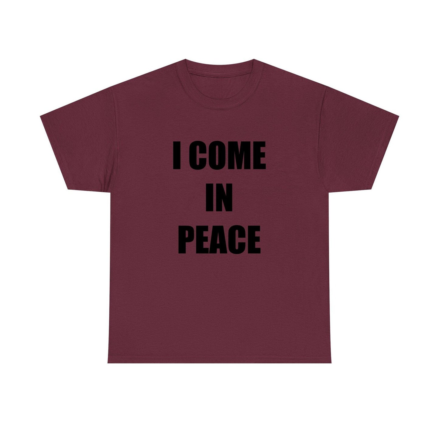 I Come In Peace UFO Cum Standard T Shirt