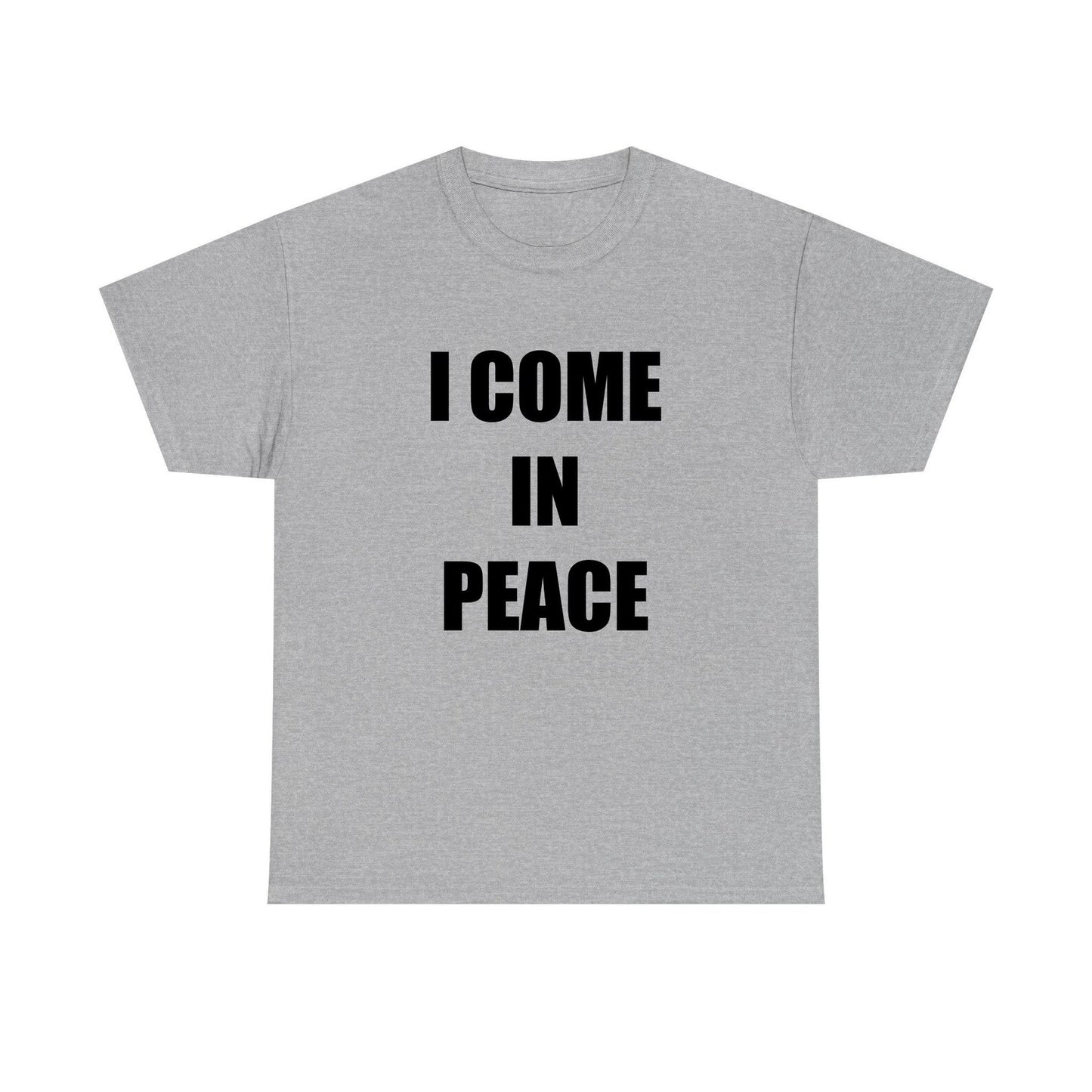I Come In Peace UFO Cum Standard T Shirt