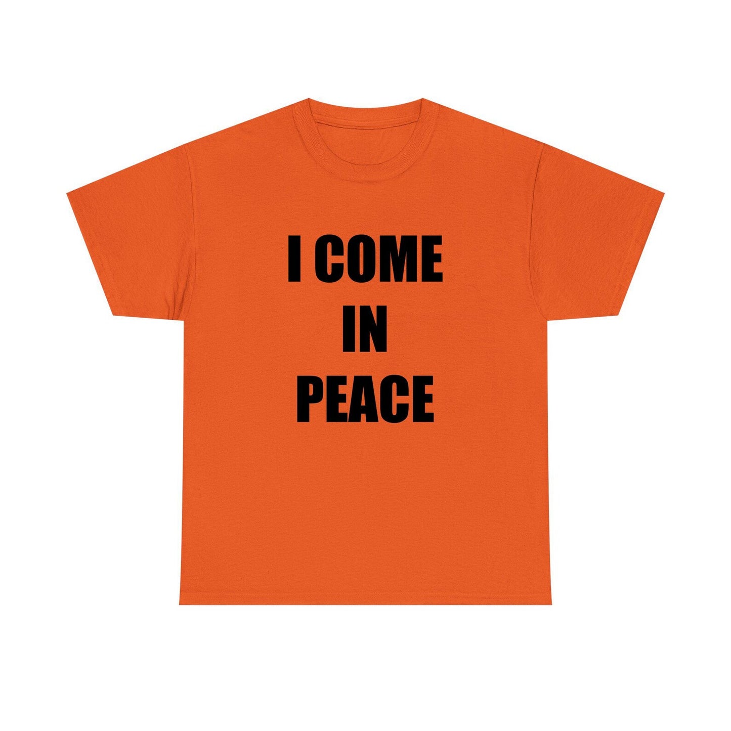 I Come In Peace UFO Cum Standard T Shirt