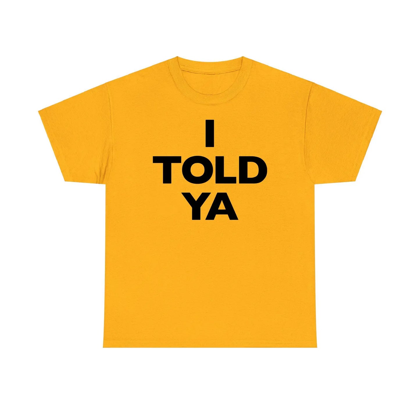 I Told Ya Standard T Shirt Challengers Zendaya