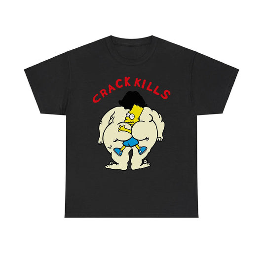 Crack Kills The Simpsons Standard T Shirt
