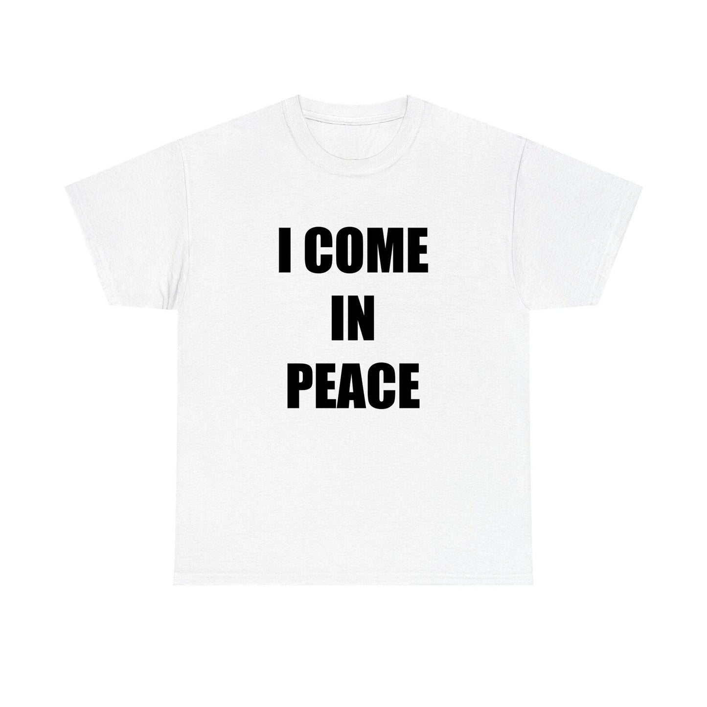 I Come In Peace UFO Cum Standard T Shirt