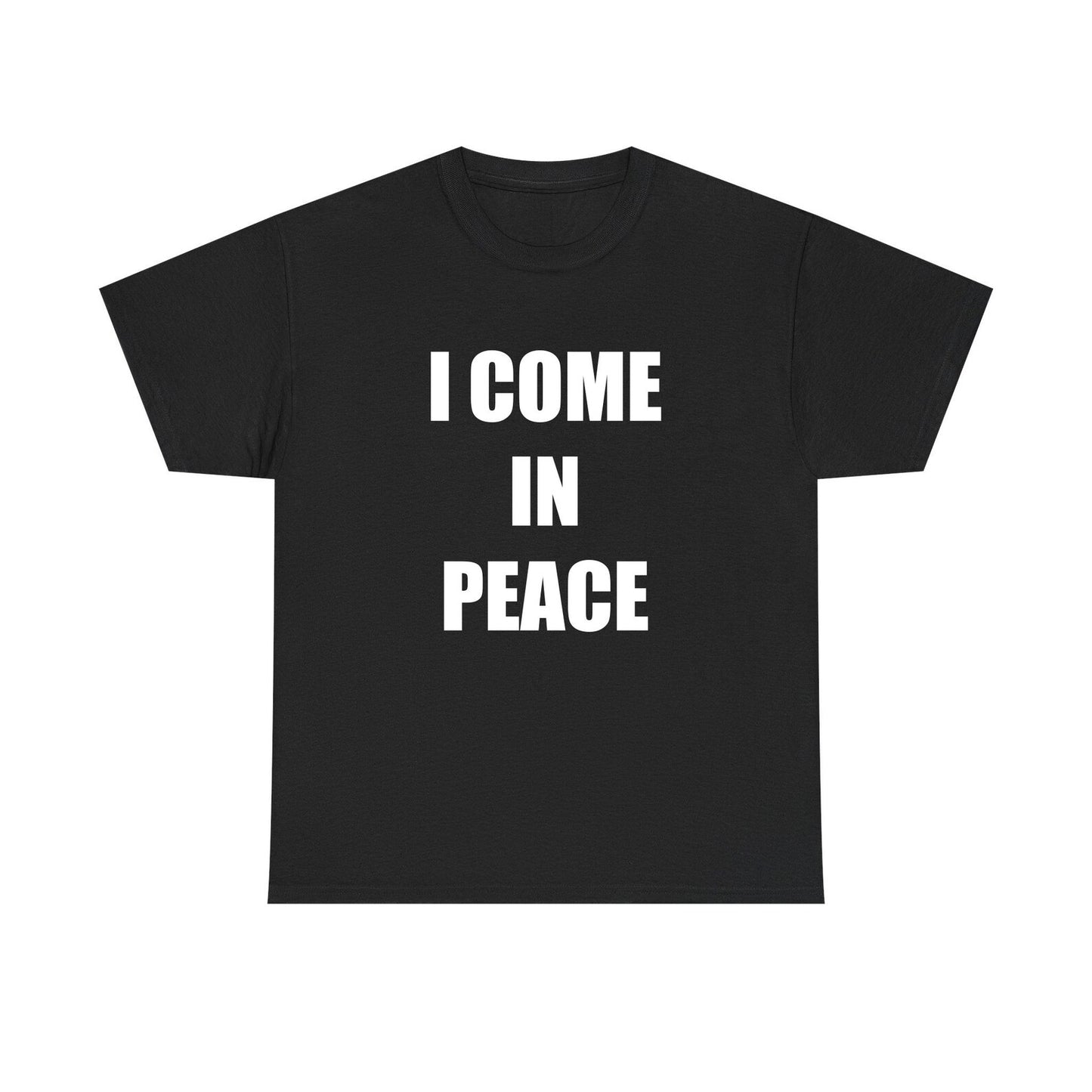 I Come In Peace UFO Cum Standard T Shirt