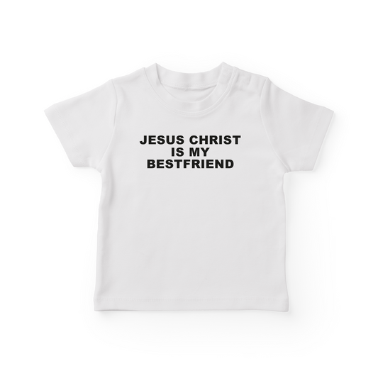 Jesus Christ Is My Best Friend Baby Tee
