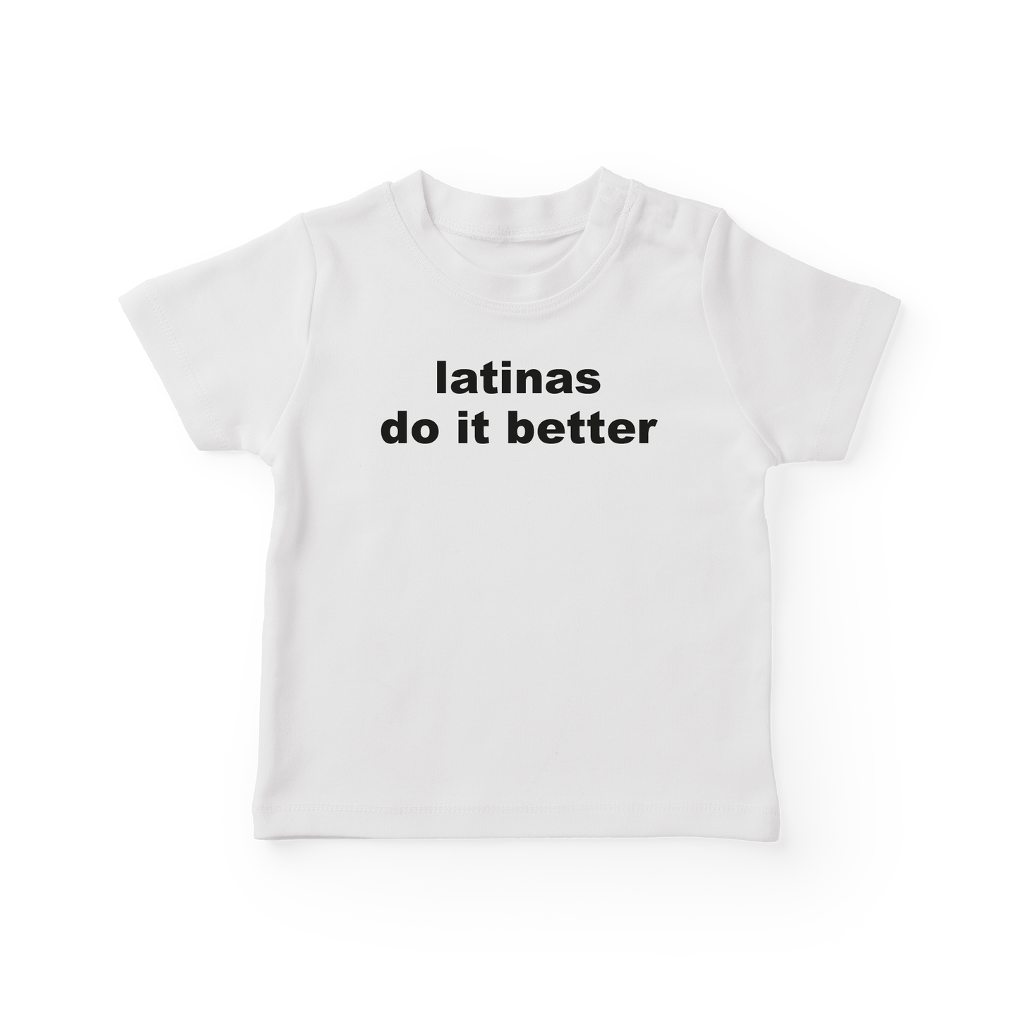Latinas Do It Better Baby Tee