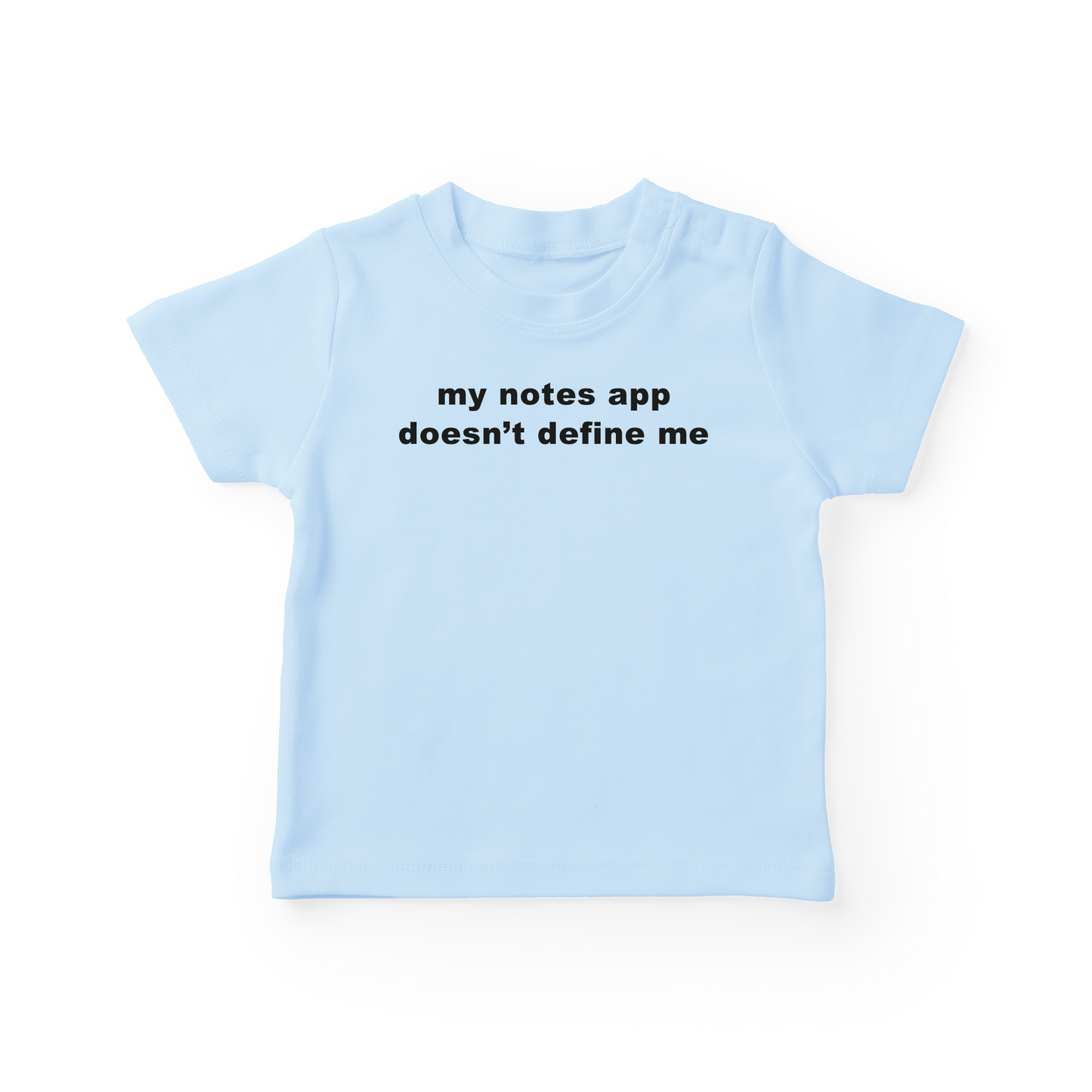 My Notes App Doesn't Define Me Baby Tee