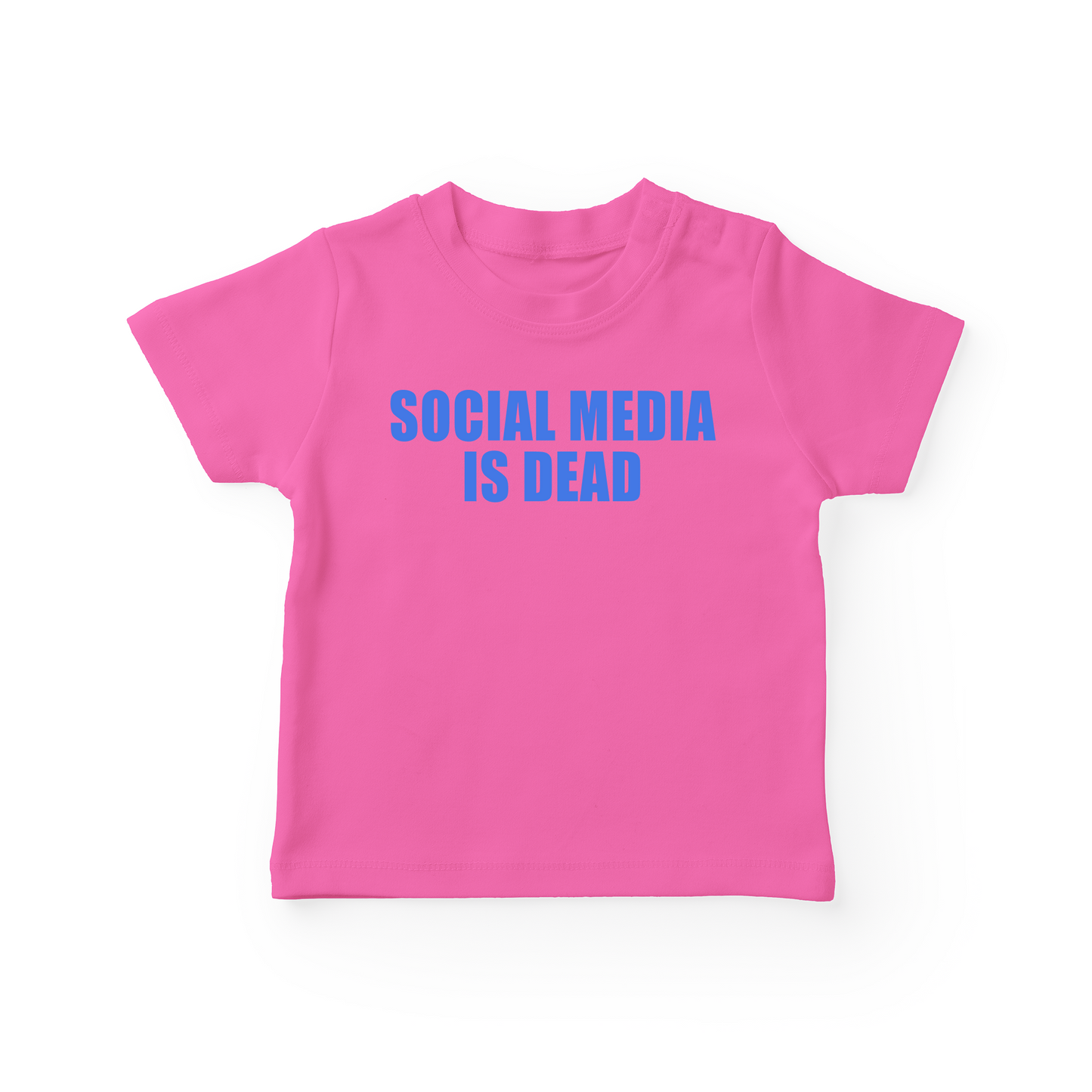 Social Media Is Dead Baby Tee