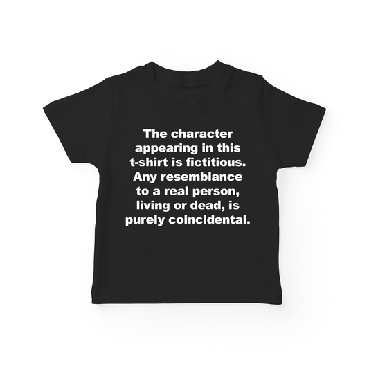 The Character Appearing In This T Shirt Is Fictitious Baby Tee