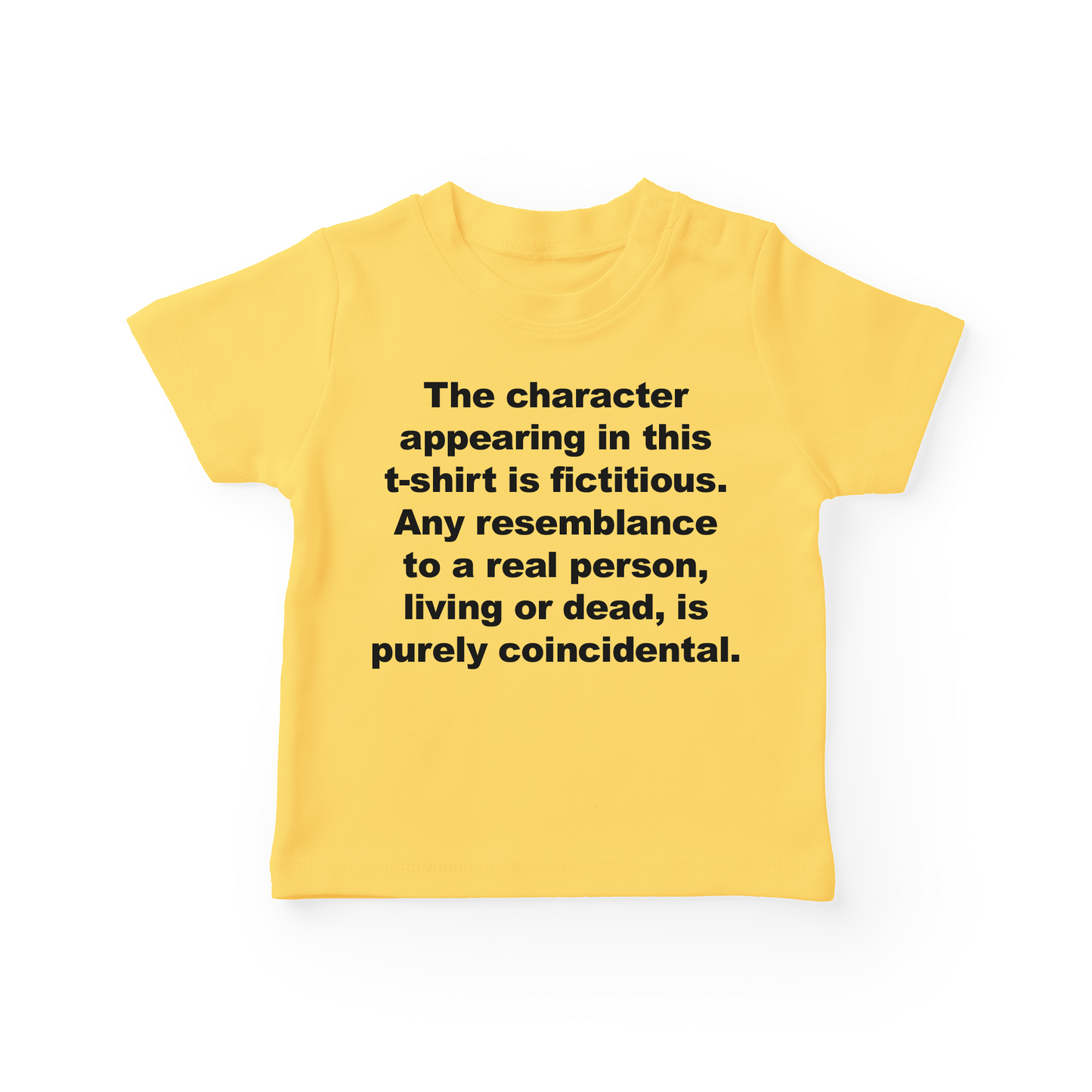 The Character Appearing In This T Shirt Is Fictitious Baby Tee