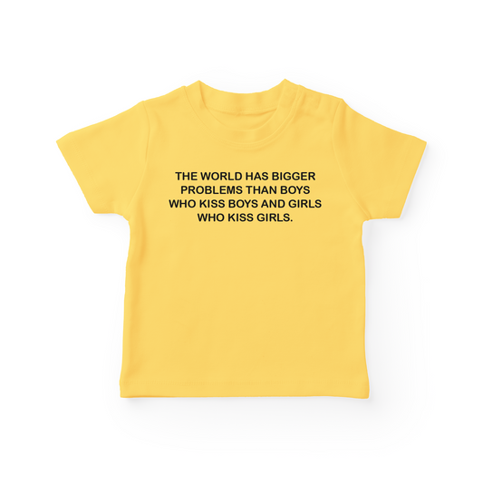 The World Has Bigger Problems Baby Tee